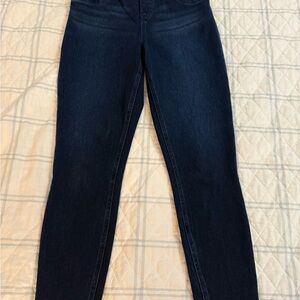 SPANX Women's High Rise Dark Blue Jeans